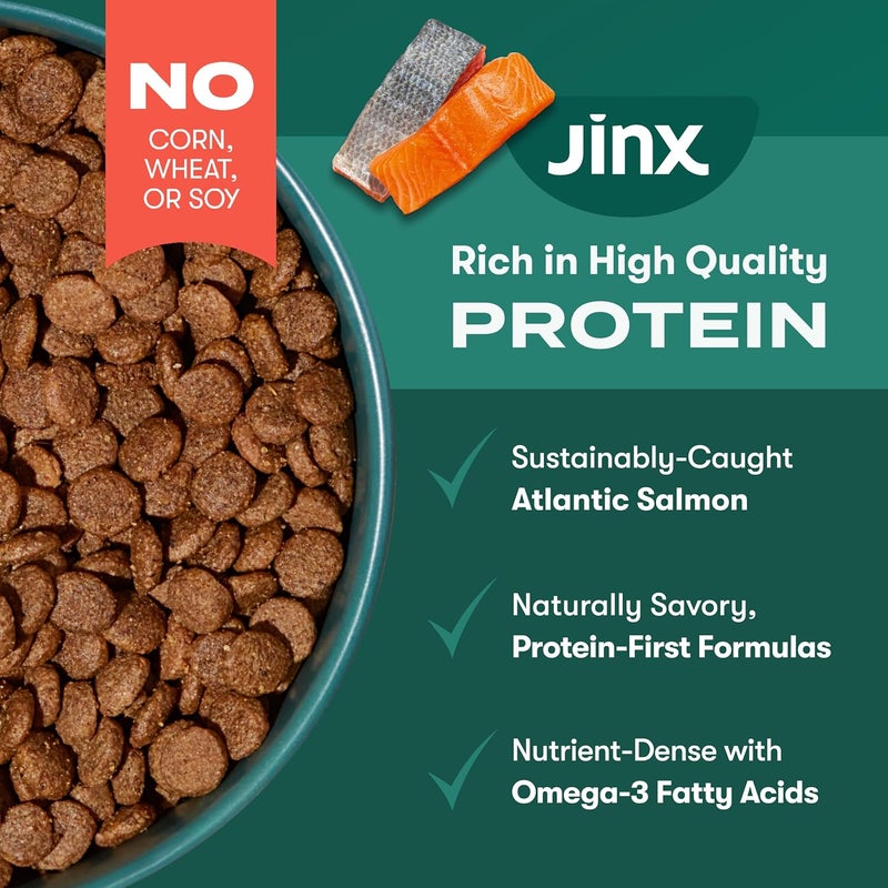 Jinx Premium Grain-Free Dry Dog Food, for All Lifestages - Real Salmon, Sweet Potato & Carrot Puppy Kibble with Superfoods for Immune Support & Probiotics for Digestive Support - No Fillers - 4lb - Image 4