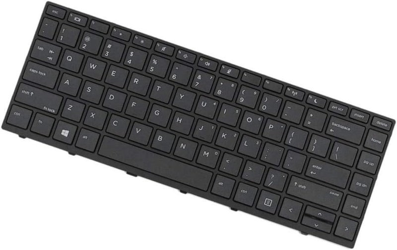 كلاراكو لوحة مفاتيح كمبيوتر محمول جديدة باللغة الإنجليزية مع إطار لجهاز HP Probook 440 G5 430 G5 445 G5 - Image 5