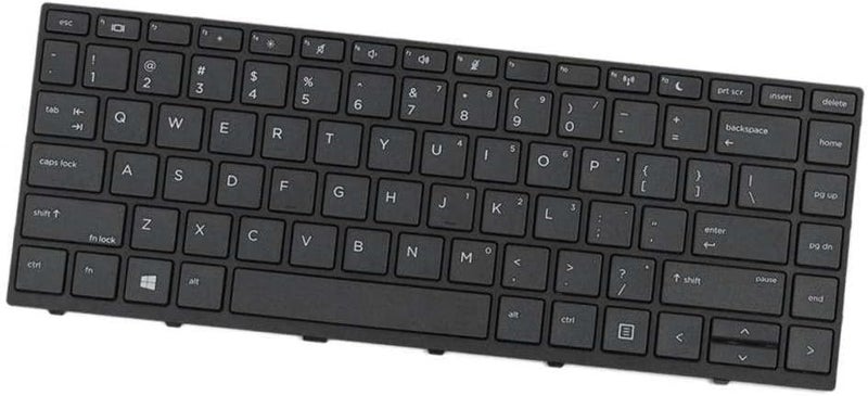 كلاراكو لوحة مفاتيح كمبيوتر محمول جديدة باللغة الإنجليزية مع إطار لجهاز HP Probook 440 G5 430 G5 445 G5 - Image 4