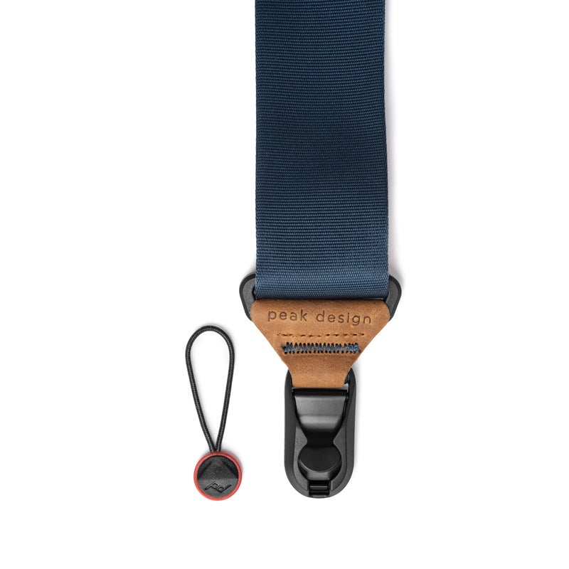 Peak Design Slide Camera Strap, Midnight Blue, Configurable as a Sling, Neck or Shoulder Strap, Quick Release and Connection, Smooth and Grippy Side, Camera Straps for Photographers, 200 lb Capacity - Image 2