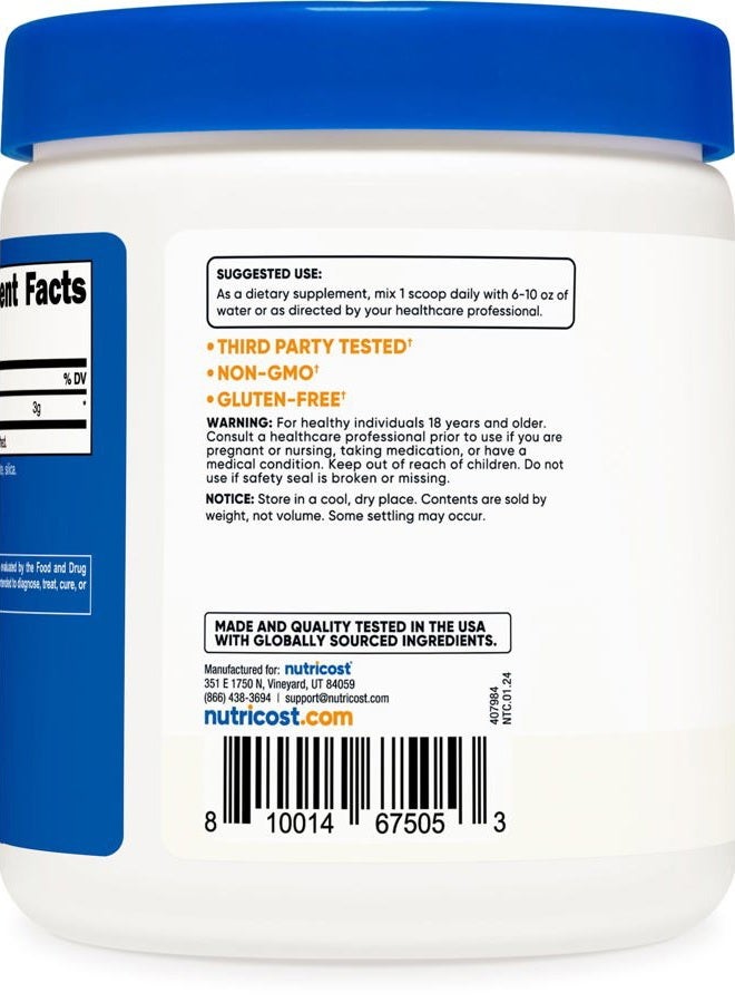 Nutricost L-Citrulline Malate (2:1) Powder (300 Grams) - Image 4
