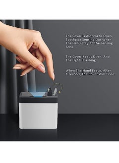 Excefore Automatic Auto Toothpick Dispenser, Smart Toothpick Holder Box, Infrared Sensor Toothpick Box for Home Restaurant Office  - Image 2