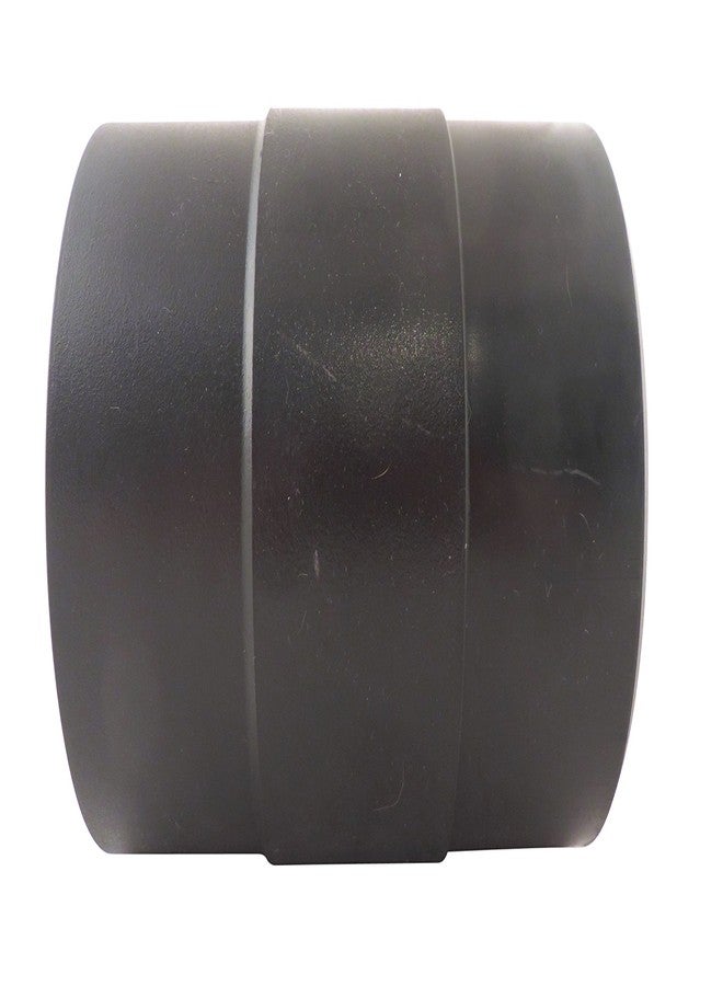Taytools 4" Flexible Hose Connector with 3 15/16" OD and 3 11/16" ID ABS Plastic for Dust Collector Systems 73451 - Image 2