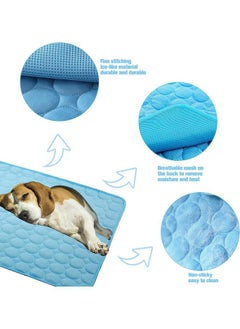 Washable Dog Cooling Mat Ice Silk Cooling Mat for Dogs Pet Self Cooling Pad Blanket Dog Cooling Pad Car Seats-70*55cm - pzsku/ZB725A90911749CA9CF34Z/45/_/1740830974/382144ca-9d4a-4d9b-acc9-6d29fc4c6ccd