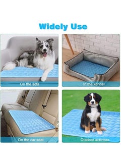 Washable Dog Cooling Mat Ice Silk Cooling Mat for Dogs Pet Self Cooling Pad Blanket Dog Cooling Pad Car Seats-70*55cm - pzsku/ZB725A90911749CA9CF34Z/45/_/1740830981/47984c64-d090-450b-bbe2-93fd88cd1a1a