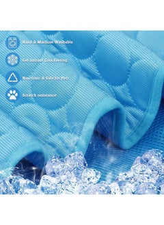 Washable Dog Cooling Mat Ice Silk Cooling Mat for Dogs Pet Self Cooling Pad Blanket Dog Cooling Pad Car Seats-70*55cm - pzsku/ZB725A90911749CA9CF34Z/45/_/1740830991/01b7dee7-49eb-4b08-9999-b2df853fdee3