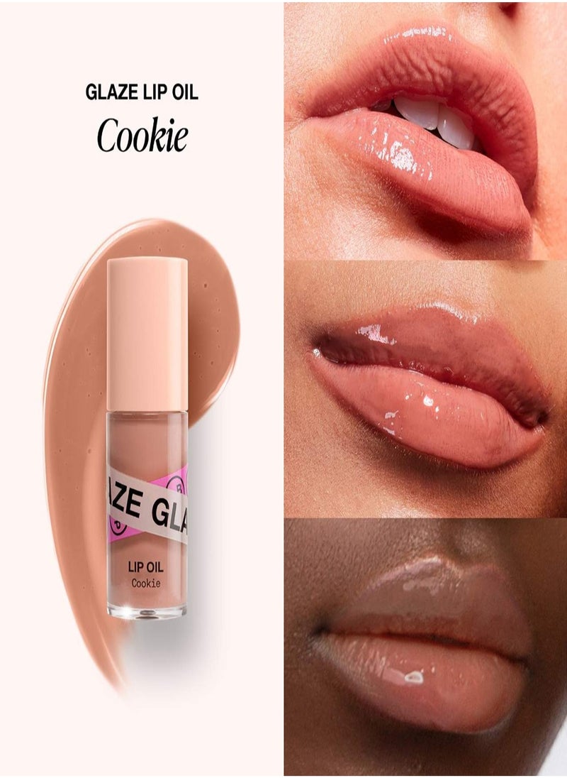 AMYTIS GARDEN - GLAZE LIP OIL-for soft plump a supple lips- Cookie - Image 1
