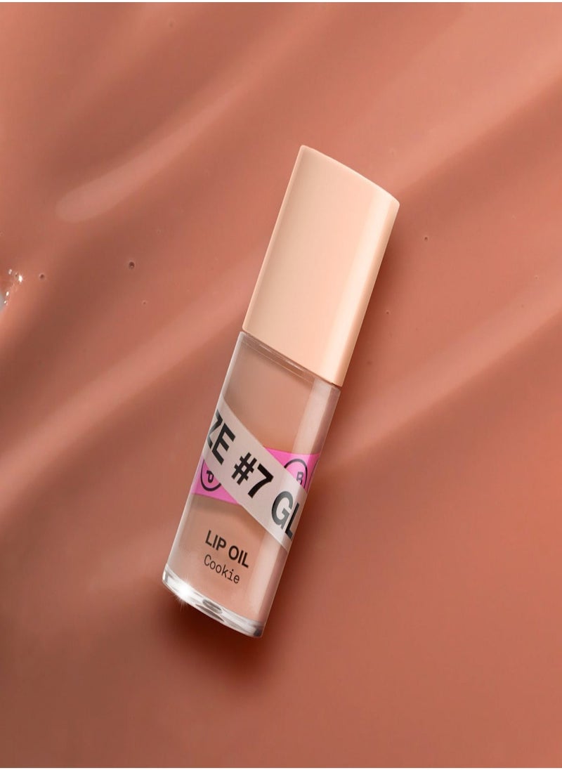 AMYTIS GARDEN - GLAZE LIP OIL-for soft plump a supple lips- Cookie - Image 1