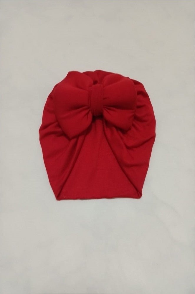 Diamondstar D Ribbon Double Layer Baby Bonnet Bandana