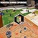 CZYY DND Foldable Mat Dry Erase TTRPG Map Grassland Desert TwoSided Cardboard Terrain 27x23 Inches with Square Grid Portable Reusable Game Board for DND Pathfinder and Tabletop RPGs Style A - Image 4