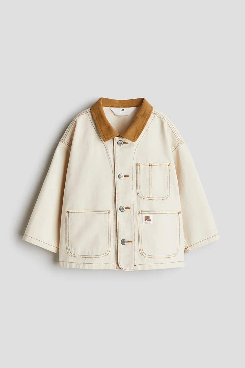 H&M Cotton twill shacket
