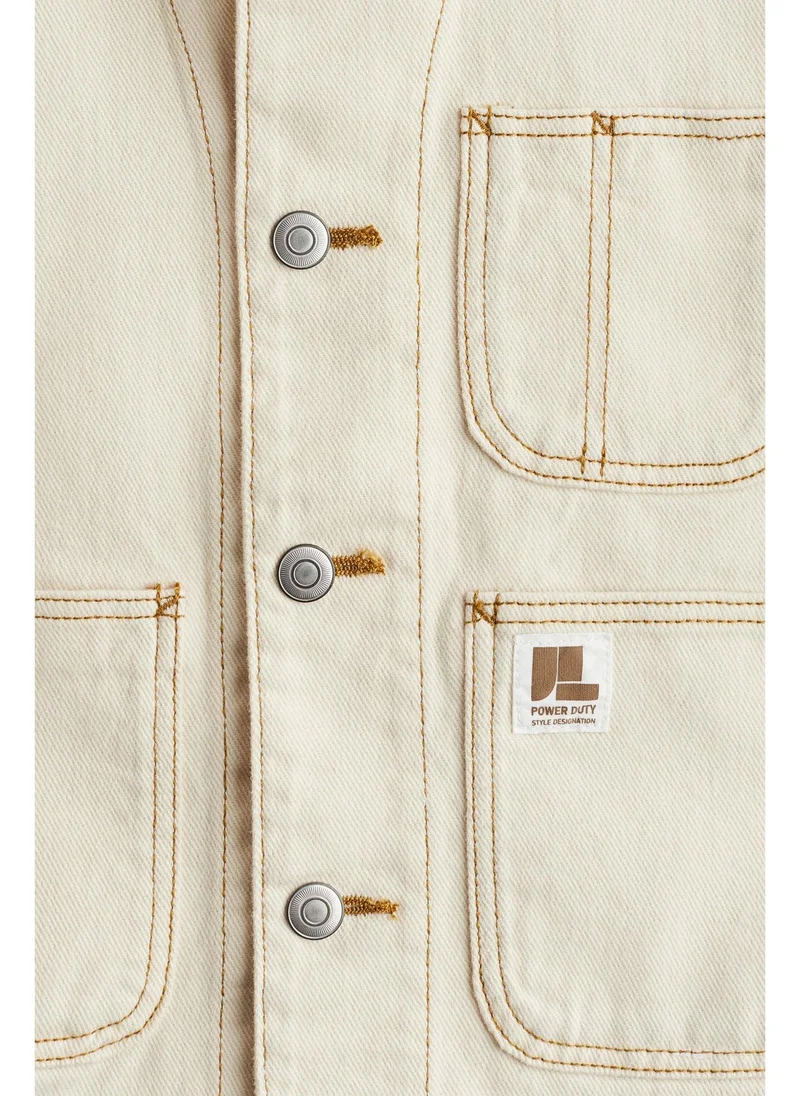H&M Cotton twill shacket