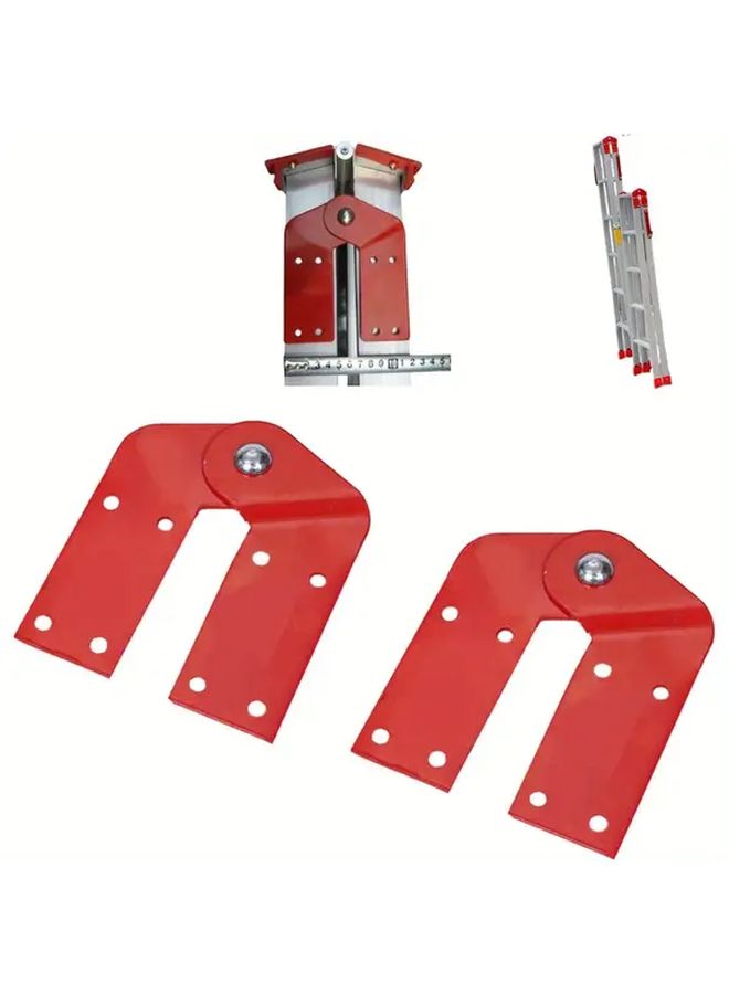 Red Aluminum Attic Ladder Hinge Replacement Kit Accessories - Image 5