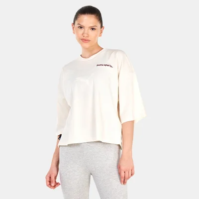 PUMA Women's TEAM Graphic T-Shirt