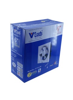 Veto VETO 6INCH SQAURE EXHAUST FAN FOR KITCHEN/BATHROOM NOISE FREE VENTILATION FAN  - Image 2