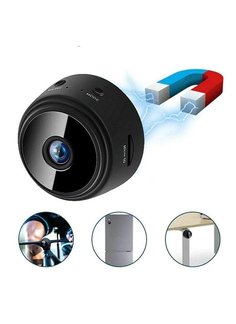 TECHNOVIEW TECHNOVIEW CCTV Security System A9 High HD Focus Indoor Security Camera with Motion Detection Alert Type Black Wif Camera HD  - Image 4