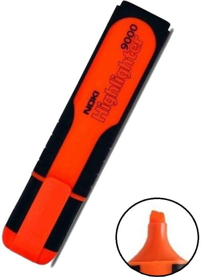 Artlantis Highlighter Marking Pen Yellow Orange 1 Piece Noki Highlighter 2 Colors Highlighter Marking Pen Neon Colors  - Image 3