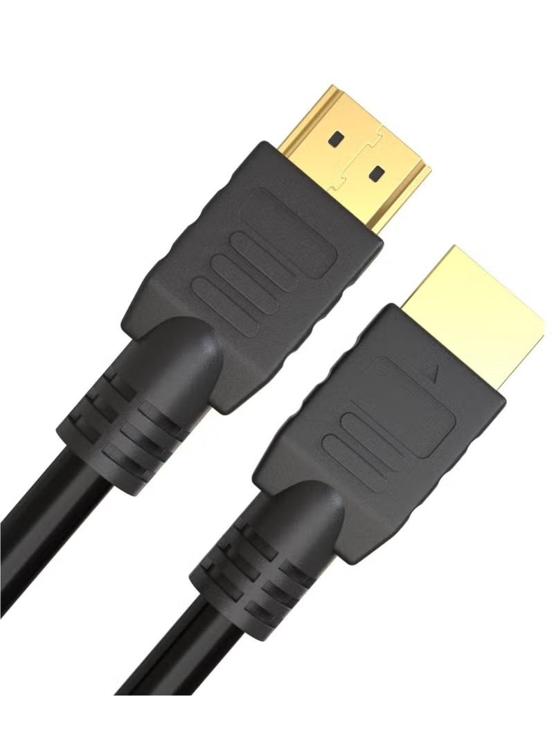 Reacon كابل HDMI عالي السرعة بطول 20 متر يدعم 4K Ultra HD 3D أسود - Image 1