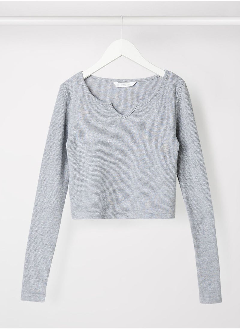 MANGO - Youth Long Sleeve T-Shirt - Image 1
