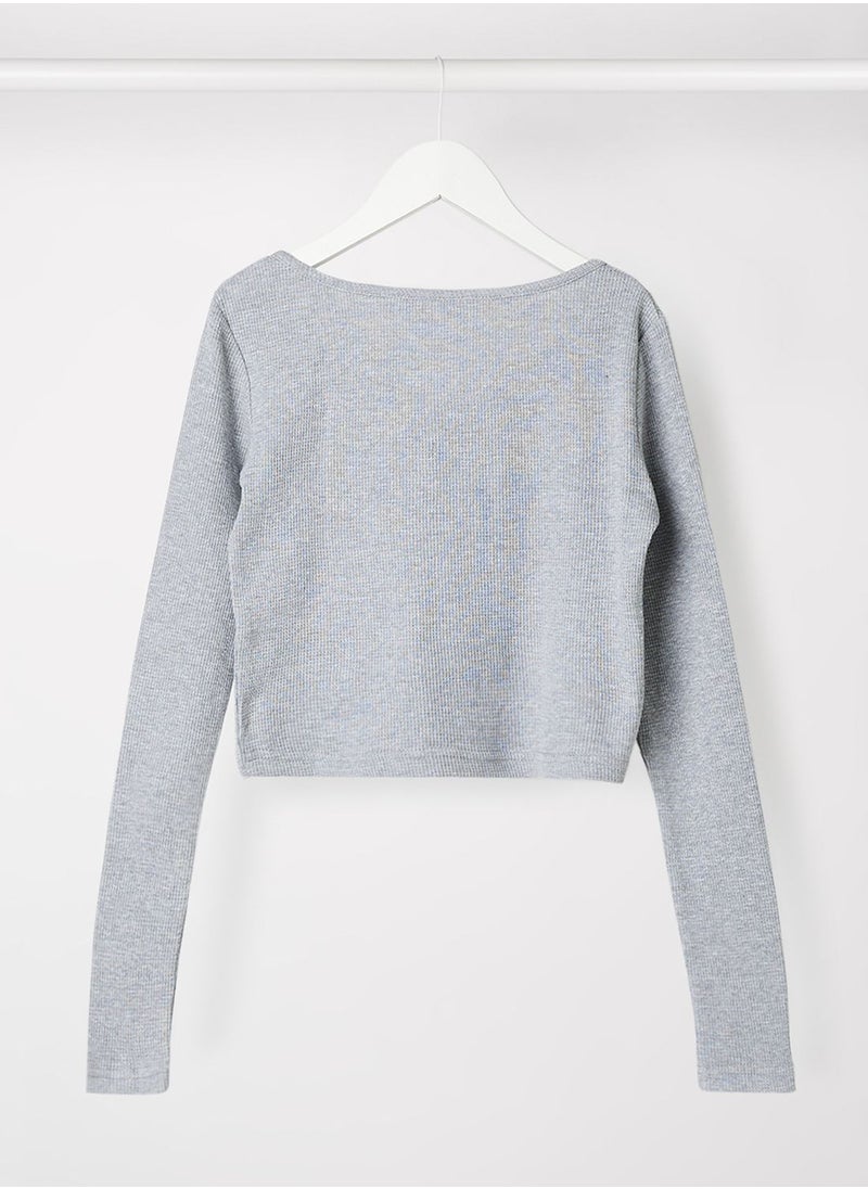 MANGO - Youth Long Sleeve T-Shirt - Image 1