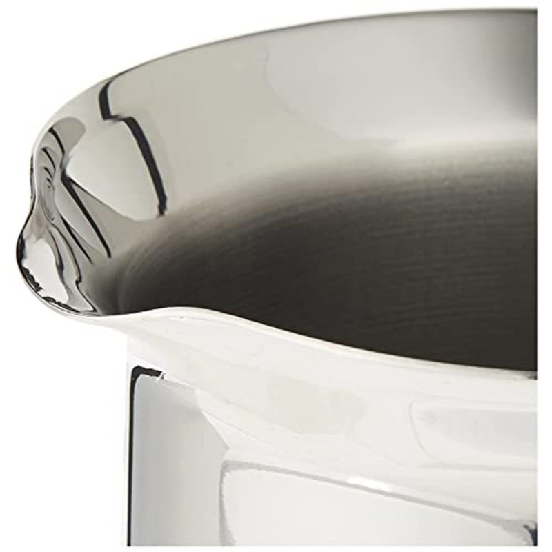 Orbit Milk Pan 1.0 L for kitchen use, stainless steel, silver, ergonomic handle and precise temperature control - Image 3