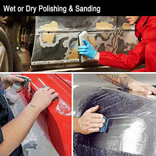 ADVcer 9x11 inch 5 Sheets Sandpaper, Wet or Dry 15000 High Grit Extra Fine Sand Paper, Silicon Carbide Waterproof Abrasive Pads for Automotive Sanding, Wood Turing Finishing, Metal Furniture Polishing - Image 5