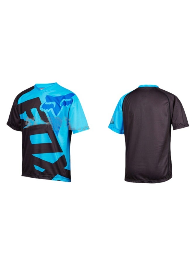 Fox Men's Outdoor Cycling Suit Off-road Road Mountain Bike Cycling Tops - Image 1