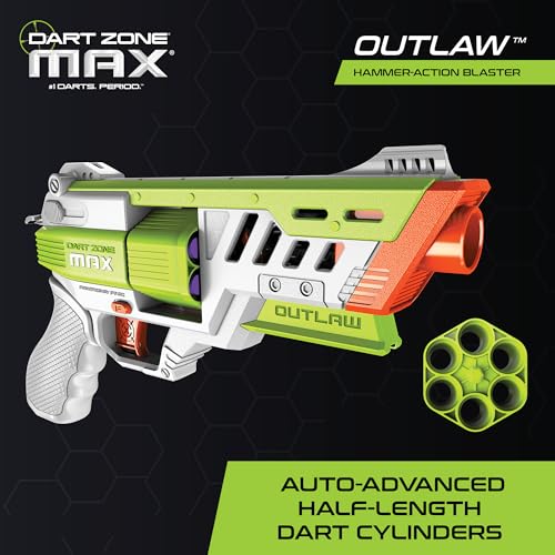 Dart Zone Max Nitroshot Outlaw HighPowered Hammer Prime HalfLength Pro Dart Blaster 14 - Image 5