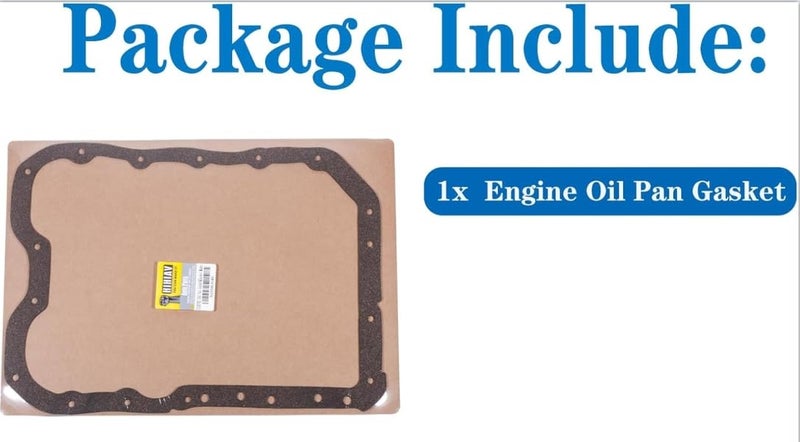 HIHIAV OS 30782 for Hyundai Sonata Engine Oil Pan Gasket Santa Fe Tucson,Chrysler 200 Sebring,Dodge Avenger Caliber Journey,Jeep Compass Patriot,Kia Forte 2007 2008 2009 2010 2011 2012 2013 2014 - Image 4