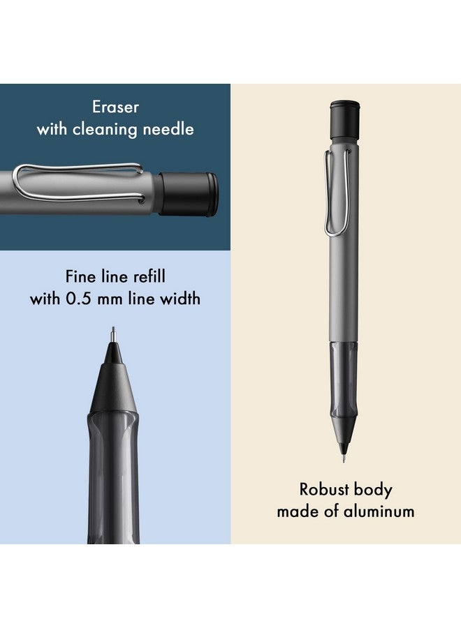 لامي قلم رصاص ألومنيوم مطفي من لامي 126 ألستار - Image 3