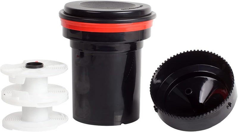 eTone Professional 120 135 Developing Tank with 2 Spiral Reels for 120 135 Roll Film B&W Film Processing Equipment Darkroom Accessories (Tank) - Image 2