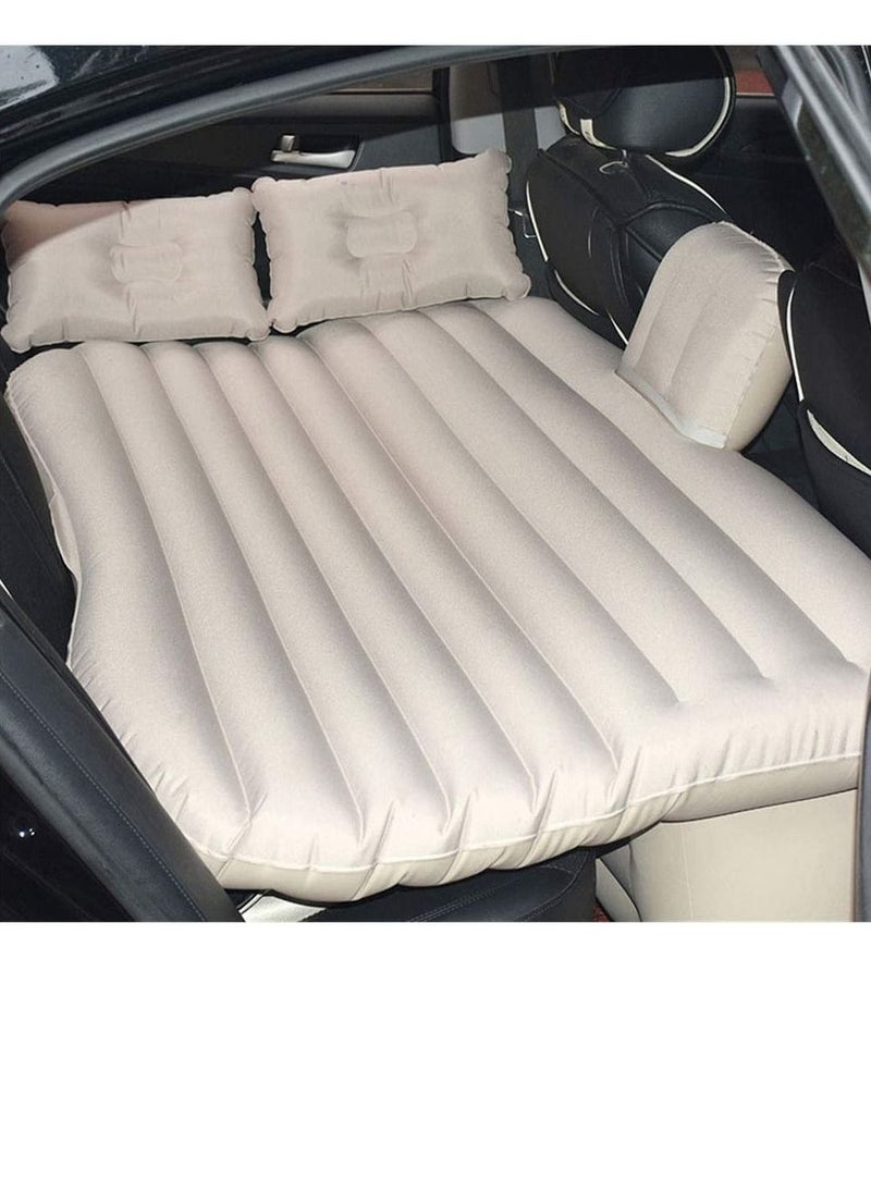 Blue Sky Car Travel Bed 138 * 85 * 45Cm Suv Air Mattresses Car Inflatable Travel Bed For Camping Children Rear Double Adjustable Sleeping Pad Airbed Seat Cover  - Image 1