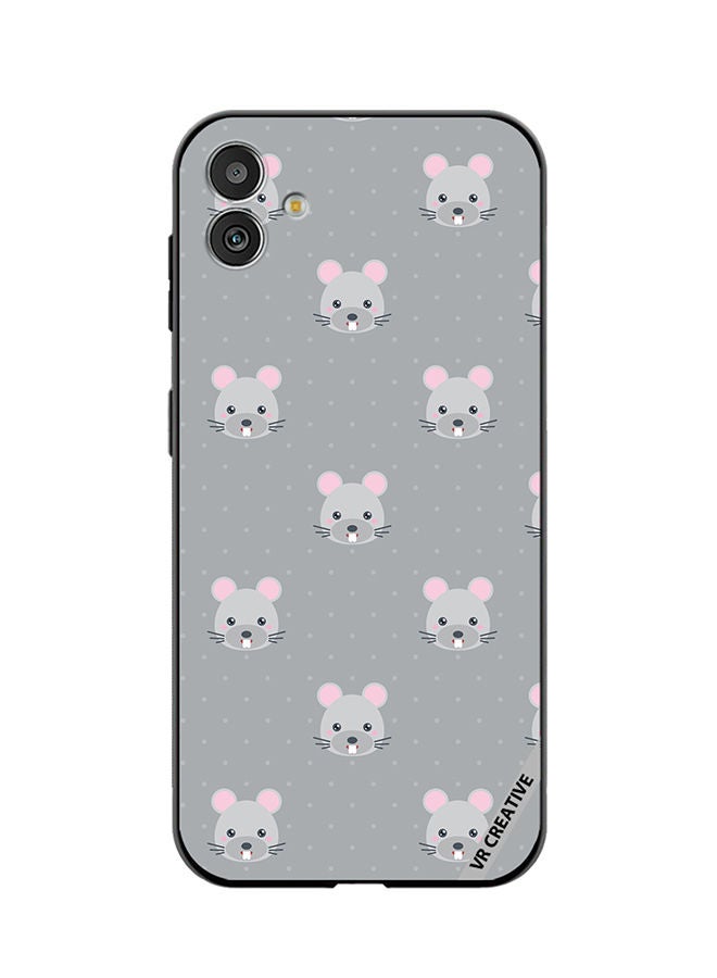 Protective Case Cover For Samsung Galaxy F14 Mouse Design Multicolour