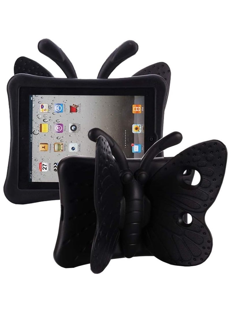 ELTRAZONE iPad 10.2 Kids Case - Lightweight Shockproof EVA Foam Protective Tablet Cover with Handle Stand for Apple iPad 10.2 Inch (7th Generation) and Air 3 (2019) - Black - Image 1