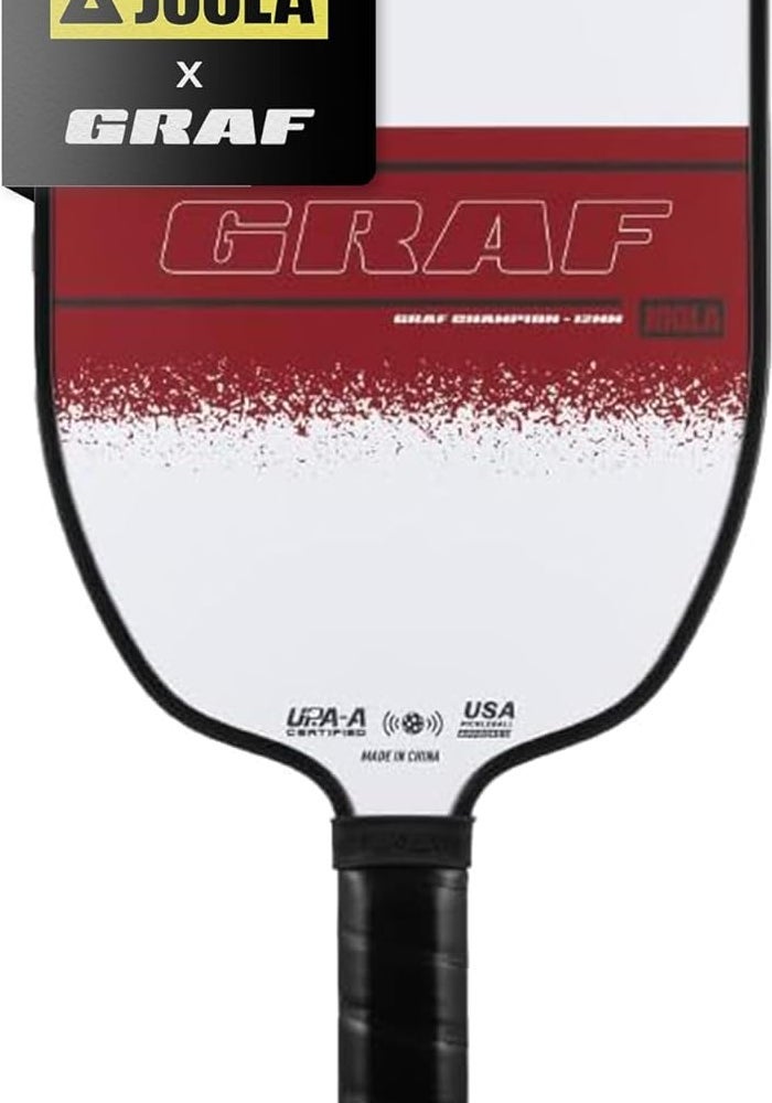 JOOLA GRAF Champion 12mm Pickleball Paddle - Agassi Shape with Extended Sweet Spot - Image 1