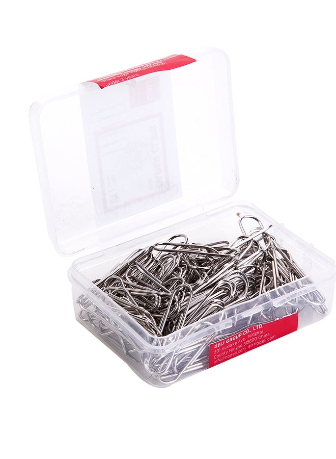 DELI PAPER CLIPS #3, 29MM SILVER E0025 - Image 3