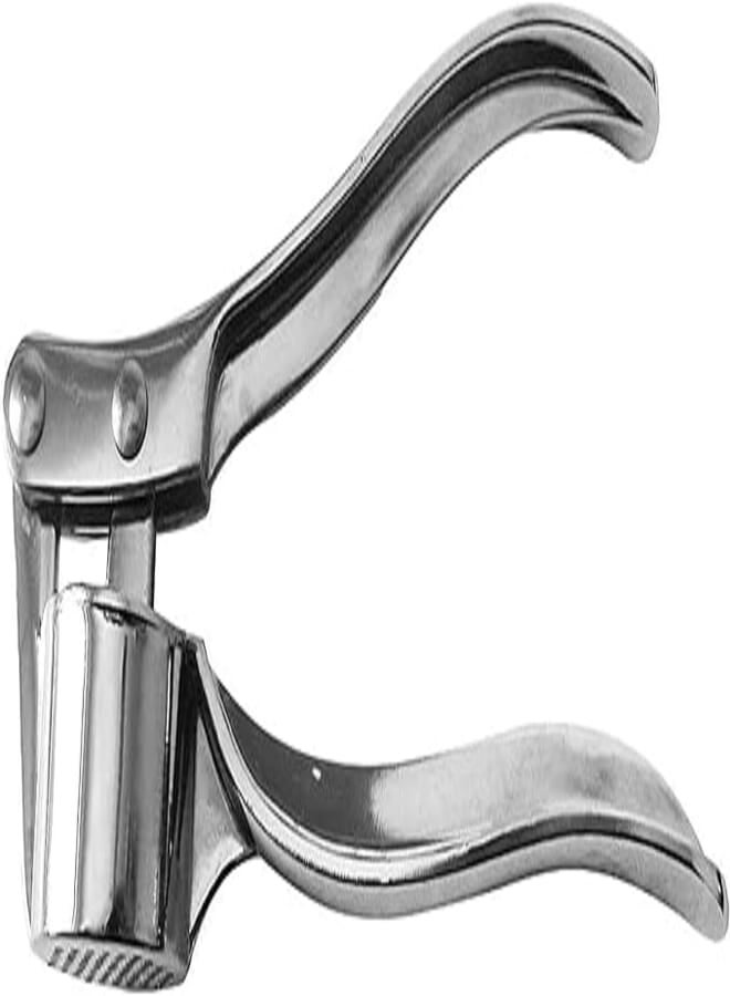 CHICHIC Professional Kitchen Stainless Garlic Press Garlic Mincer Ginger Crusher Peeler Squeezer Heavy Duty Garlic Presser Garlic Crush Garlic Chopper