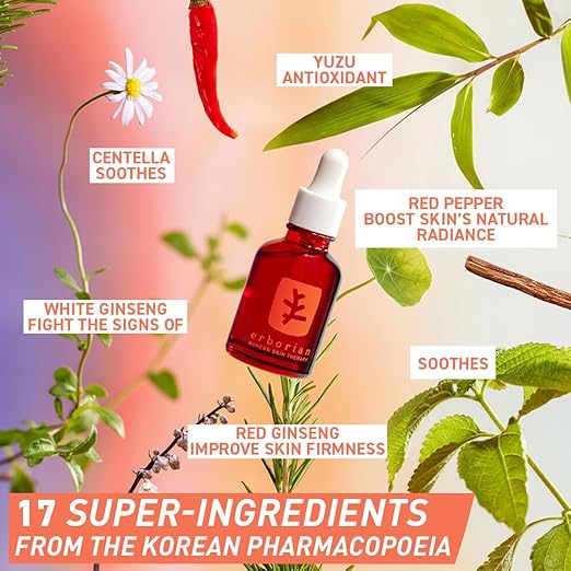 erborian زيت سيروم الوجه متعدد الفوائد من إربوريان لعلاج البشرة يقلل من علامات التعب مناسب لجميع أنواع البشرة مستحضرات تجميل كورية - Image 4