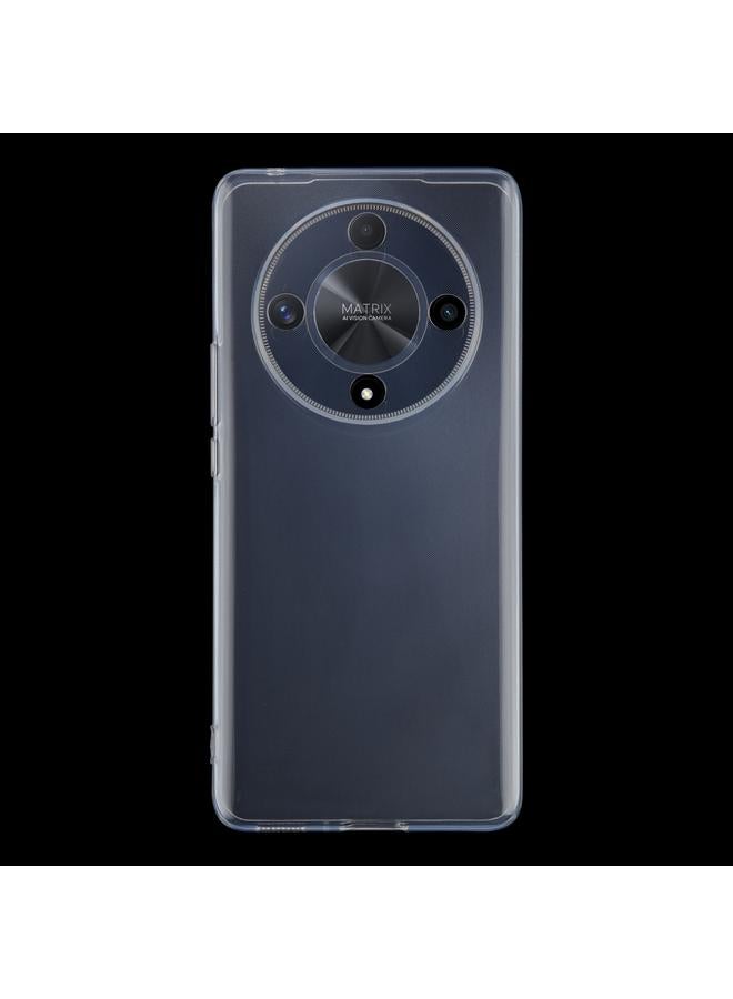زبون جراب هاتف Honor X9b شفاف فائق النحافة مصنوع من مادة TPU - Image 2