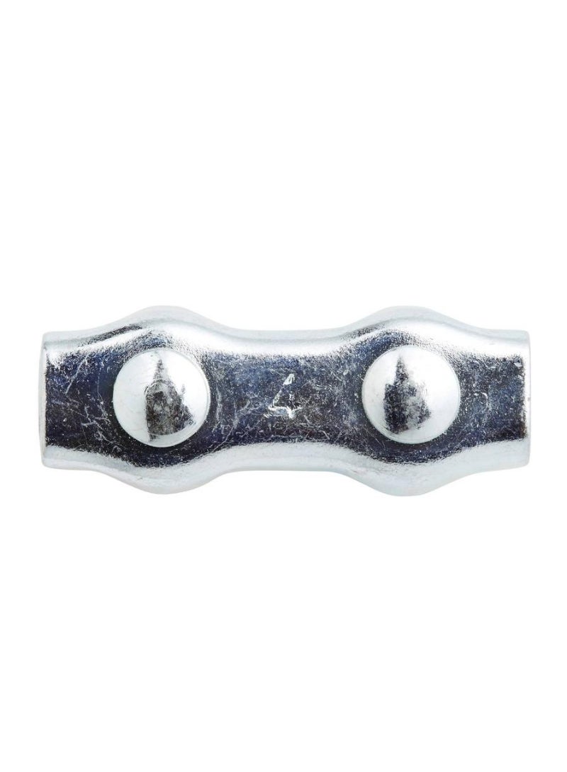ACE Diall Duplex Zinc-Plated Steel Wire Rope Clamp Pack 90 x 4mm 2Pcs
