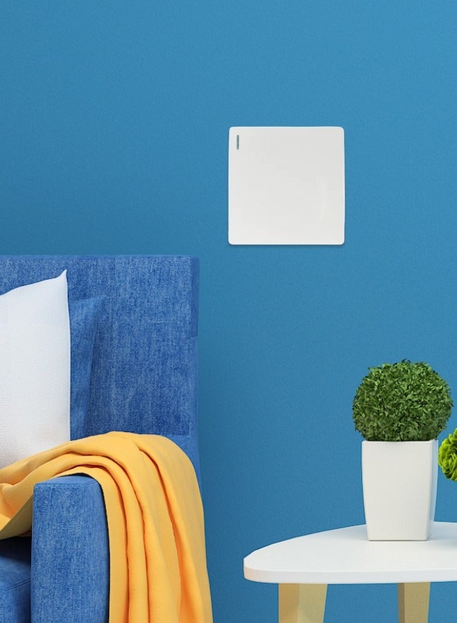 تارجت زر ضغط لمفتاح إضاءة منزلي واحد باللون الأبيض - Image 3