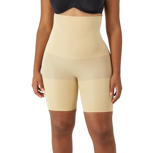 Maidenform womens Waist Slimmer thigh shapewear, Latte Lift, Small US - Image 1