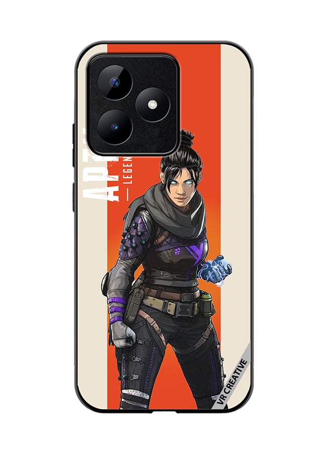 VR CREATIVE Protective Case Cover For Realme C53 Apex Legends Waraith Design Multicolour - Image 1