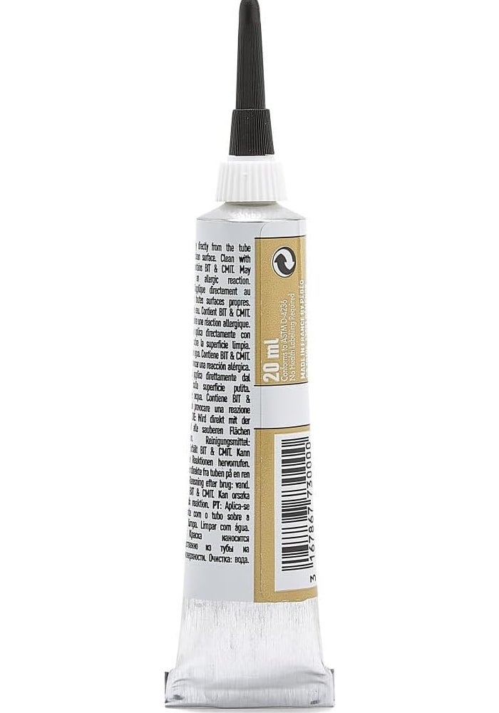 Pebeo 773000 Cerne Relief Gold Dimensional Paint, 20ml - Image 2