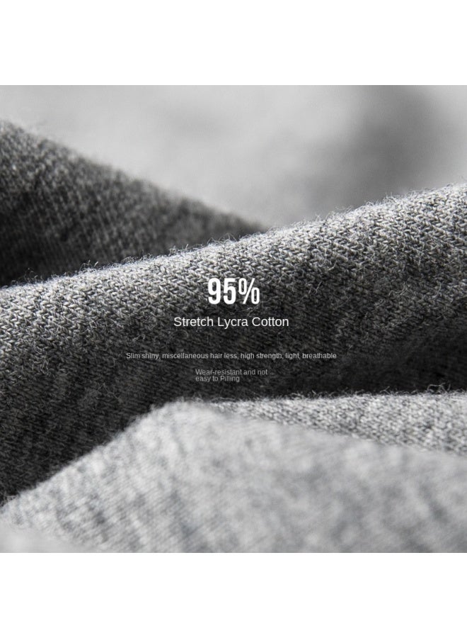 Austrian Element ملابس داخلية للرجال مقاس كبير مضادة للاحتكاك قطنية ملابس داخلية رياضية بنطال سميك بوكسرز للجري قابلة للتنفس ملابس داخلية للشباب - Image 3