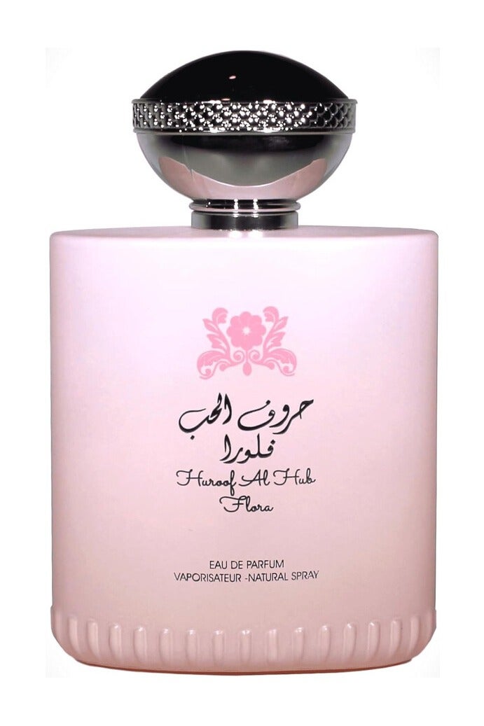 Ard Al Zaafaran Huroof Al Hub Flora Eau De Parfum for Women 100ml – Ard Al Zaafaran🌟🌟🌟🌟🌟 - Image 1