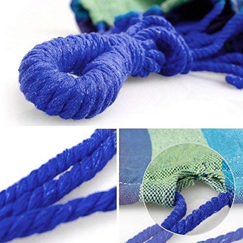 BSBDA BSBDA Portable Outdoor Hammock Hang Bed Travel Camping Swing Canvas with Backpack  - Image 4