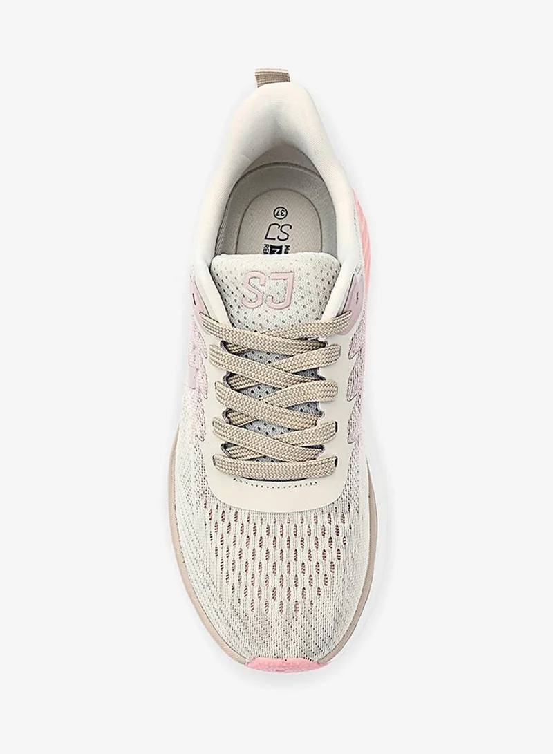 Iconstyle Beige/Nude Trail Running Performance Sneakers for Women | Best Price UAE