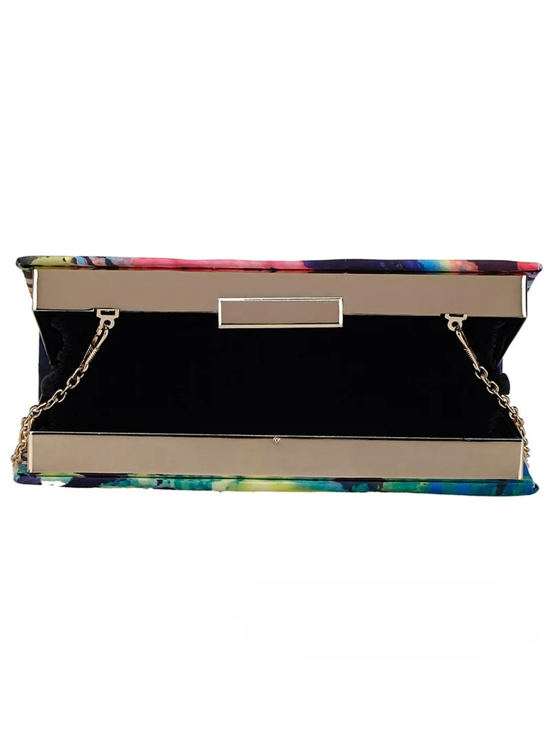 Ginger Printed Clutch