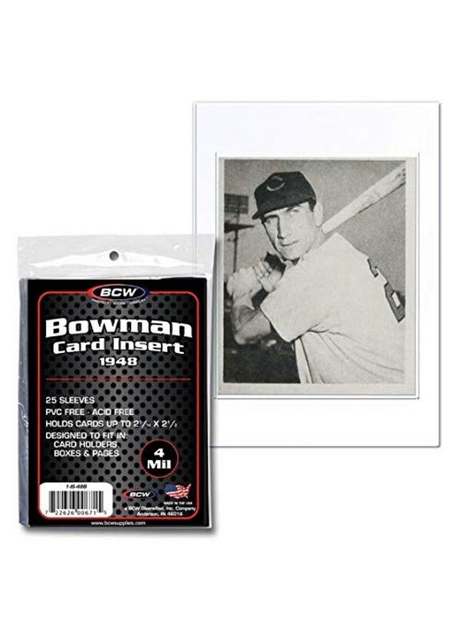 BCW 1Is48B 48 Bowman Insert Sleeve - Image 2